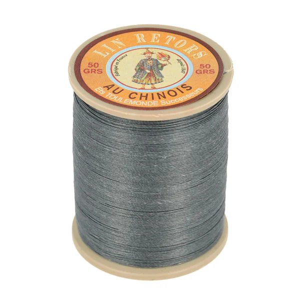 Bobine de 350m de fil de lin AU CHINOIS retors extra glacé n°40 - Image 23