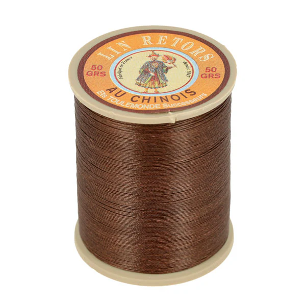 Bobine de 350m de fil de lin AU CHINOIS retors extra glacé n°40 - Image 25