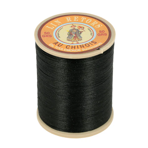Bobine de 350m de fil de lin AU CHINOIS retors extra glacé n°40 - Image 31