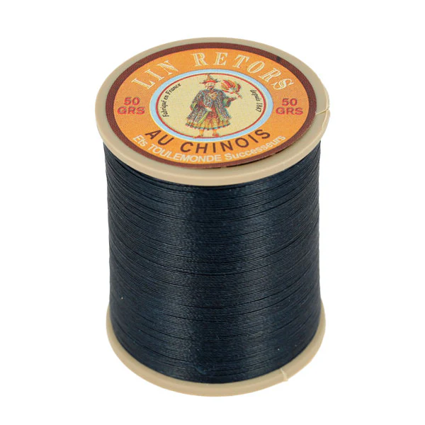 Bobine de 350m de fil de lin AU CHINOIS retors extra glacé n°40 - Image 7