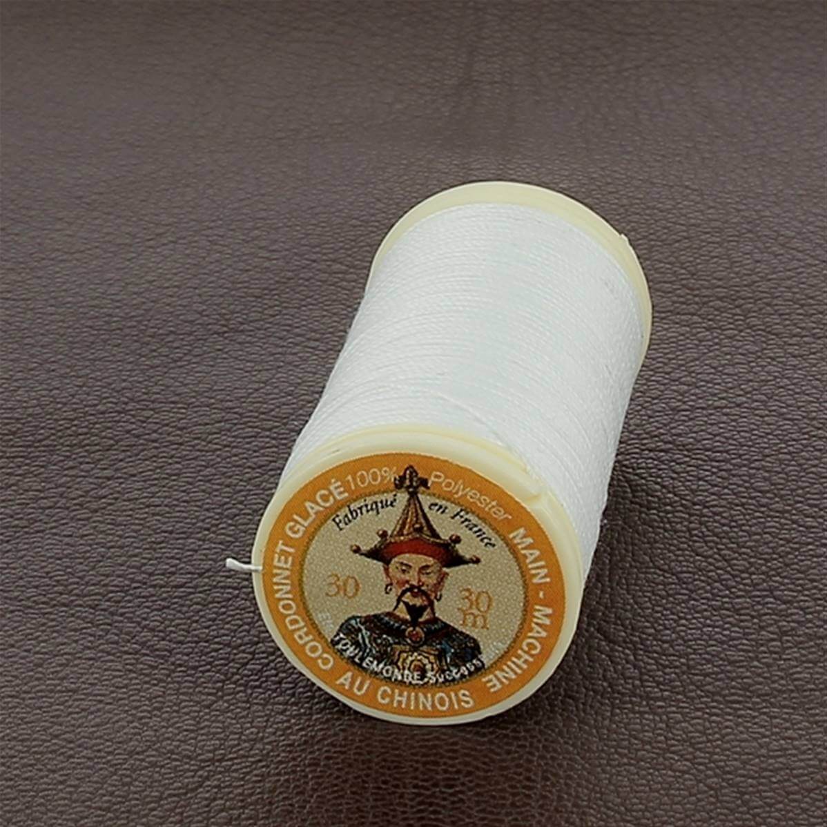 Bobine de 30m de fil cordonnet 100% polyester "AU CHINOIS" - 0,63mm - Image 18