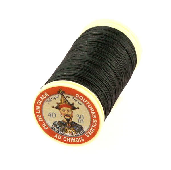 Bobine de 30m de fil de lin AU CHINOIS retors glacé - N°40 - Image 16