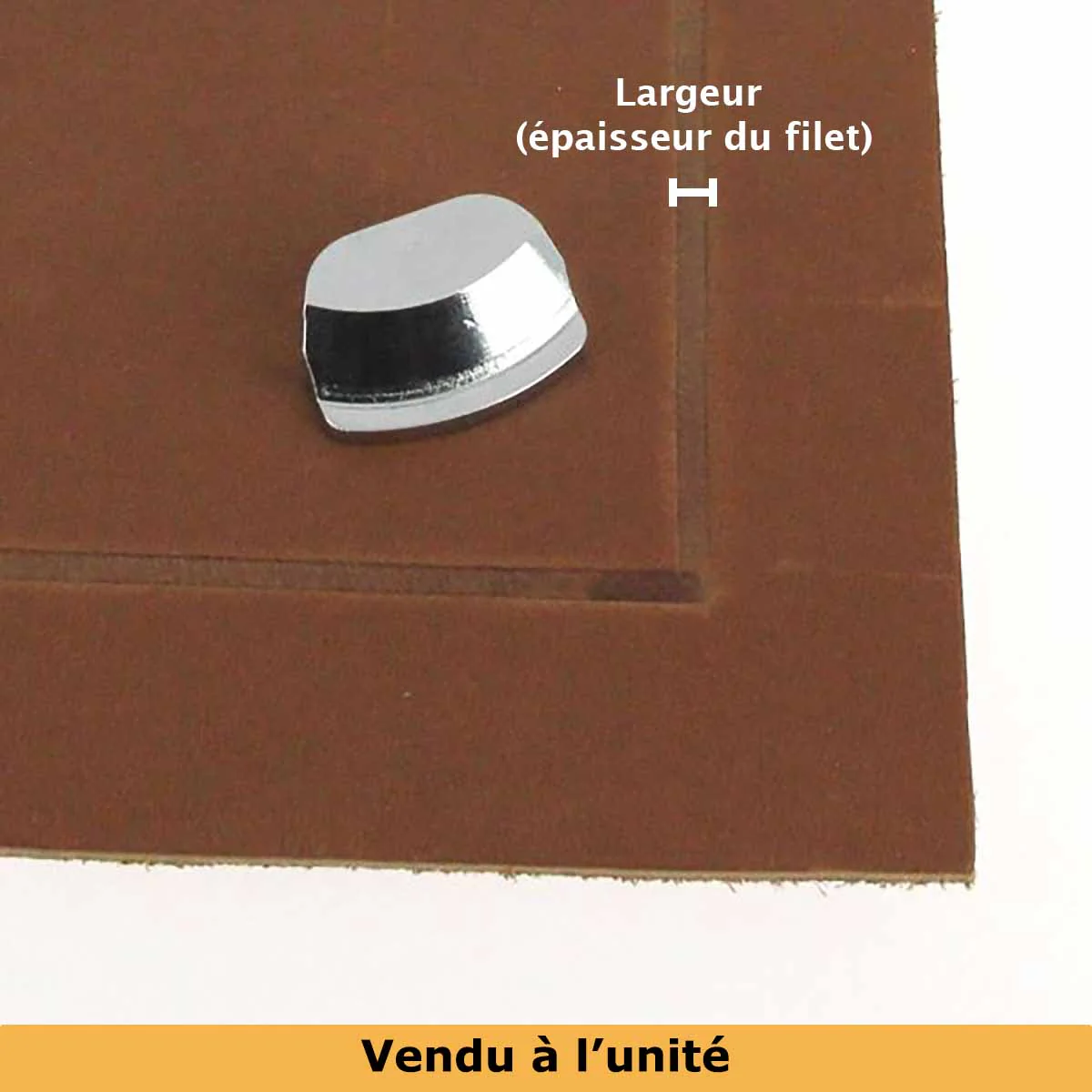 Filet simple symétrique pour fer à fileter - Adece - Image 2