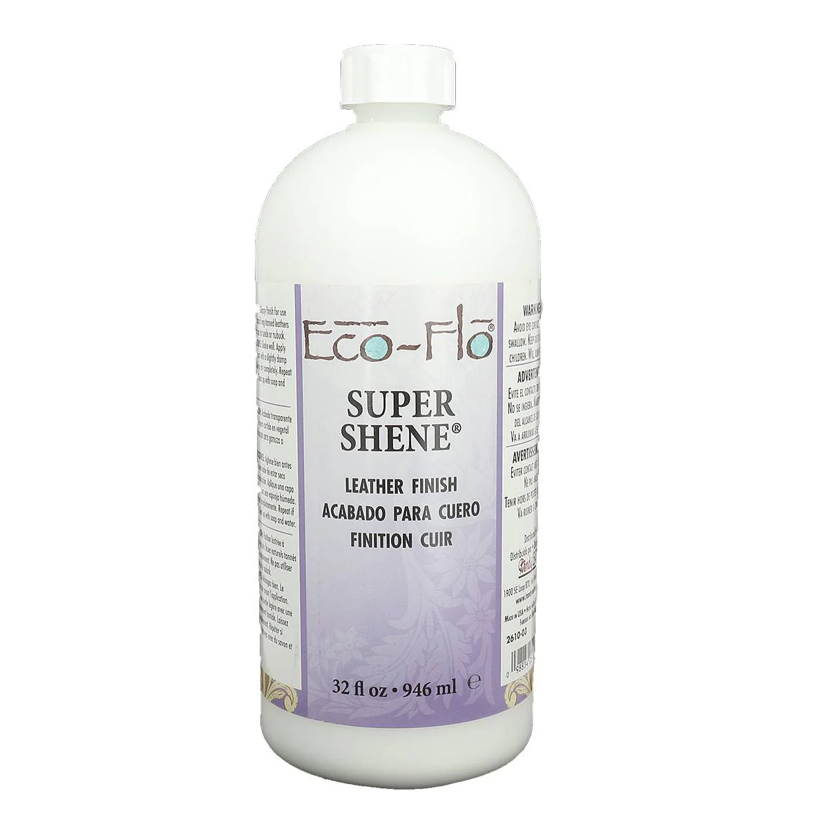 Finition BRILLANTE pour protection du cuir - Eco-Flo Super Shene - Image 2