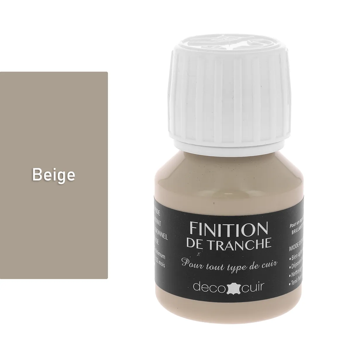 Finition de tranche MATE - Deco Cuir - BEIGE