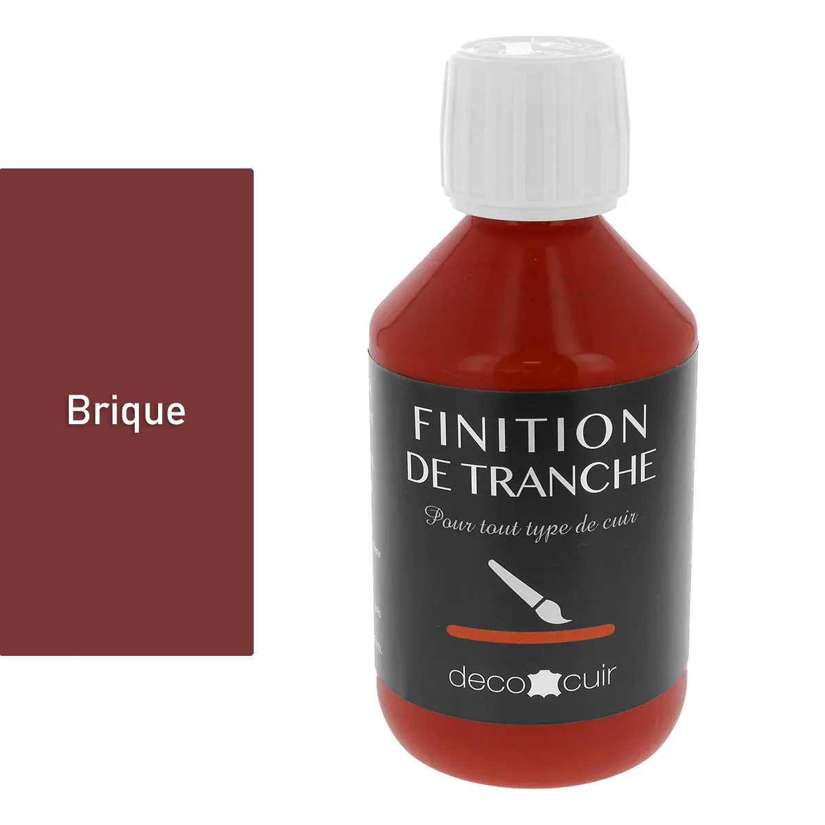 Finition de tranche MATE - Deco Cuir - BRIQUE - Image 2