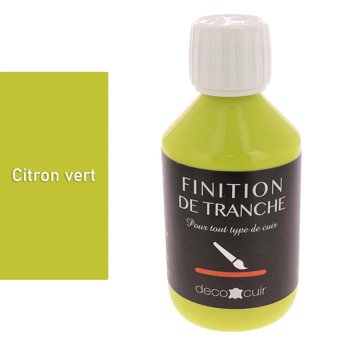 Finition de tranche MATE - Deco Cuir - CITRON VERT - Image 2