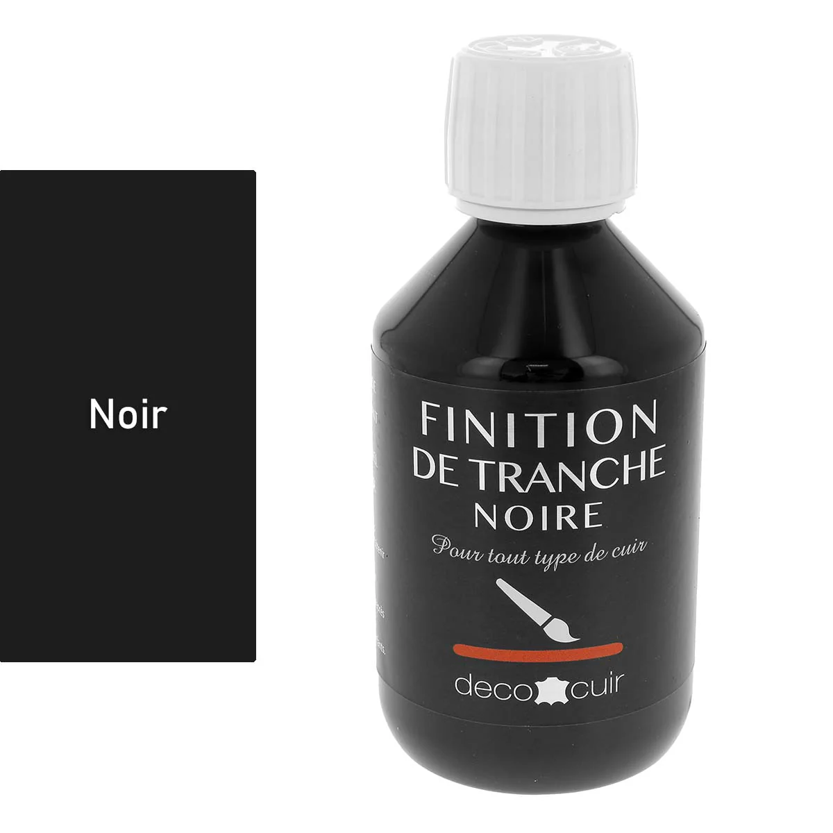 Finition de tranche MATE - Deco Cuir - NOIR - Image 2