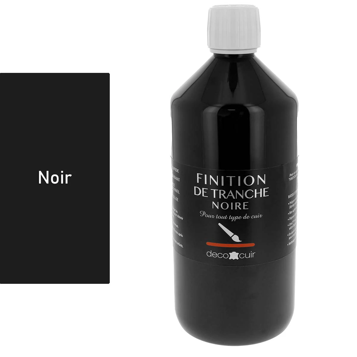 Finition de tranche MATE - Deco Cuir - NOIR - Image 3