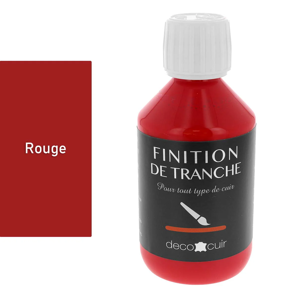 Finition de tranche MATE - Deco Cuir - ROUGE - Image 2