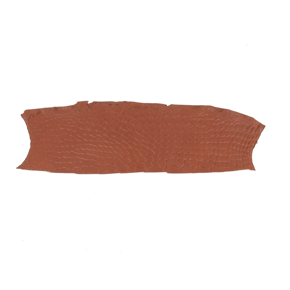 Flanc de cuir d'Alligator mat - GOLD
