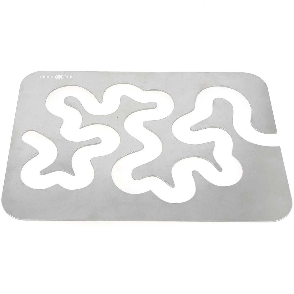Gabarit COURBES en inox - Deco Cuir