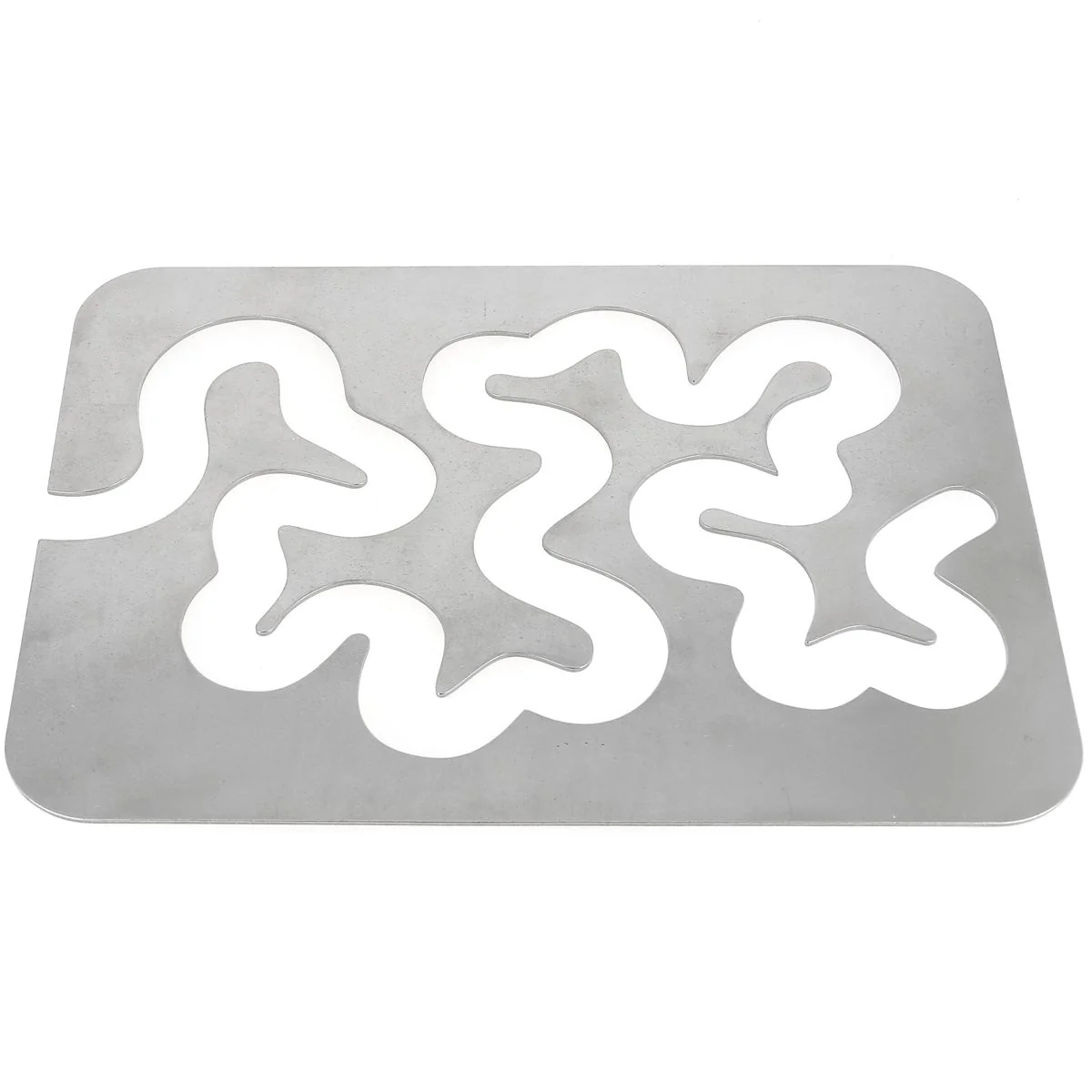 Gabarit COURBES en inox - Deco Cuir - Image 2