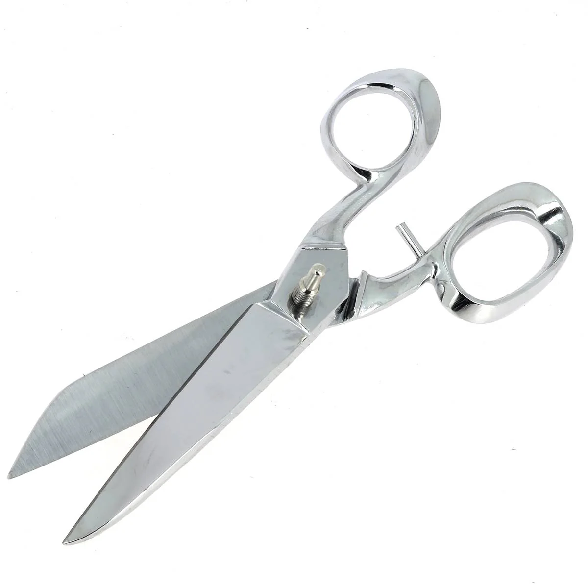 Grand ciseaux de sellier en chrome - 22,5cm - Vergez Blanchard - Image 2