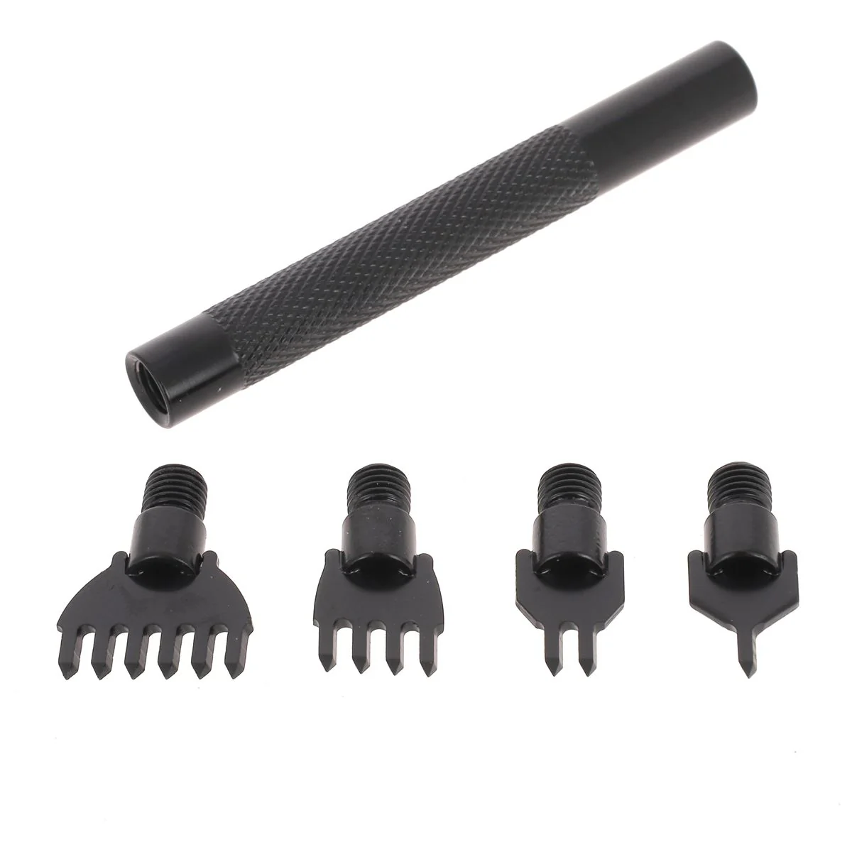 Griffe à frapper + 4 embouts interchangeables - Pointes diamants - Ivan 3009