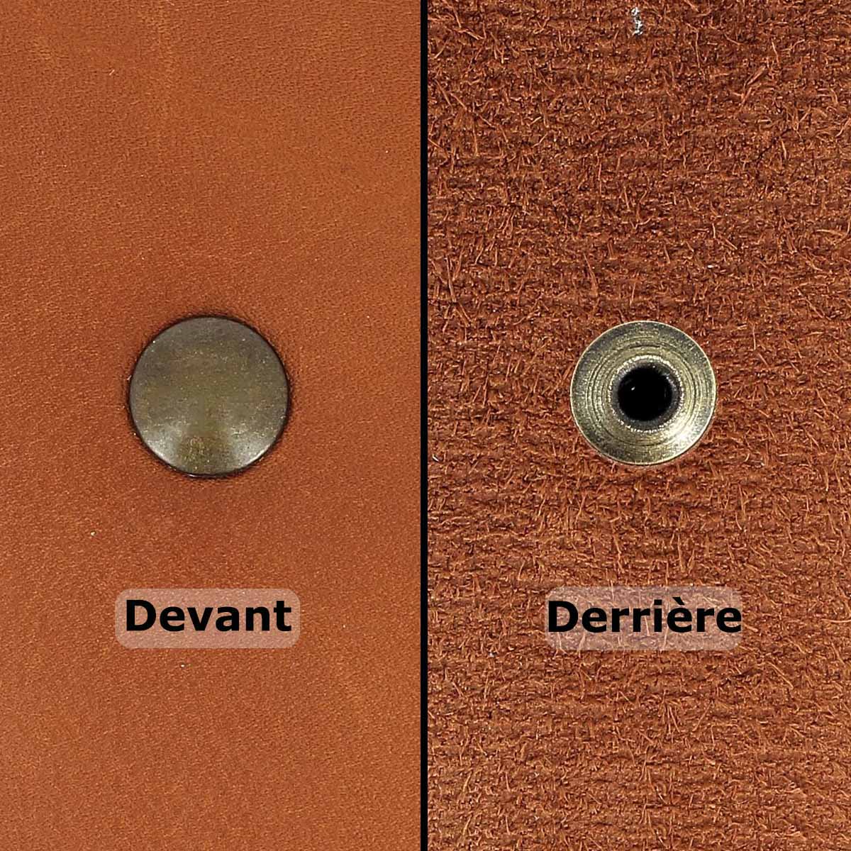 Lot de gros rivets en laiton (T6) - Image 9