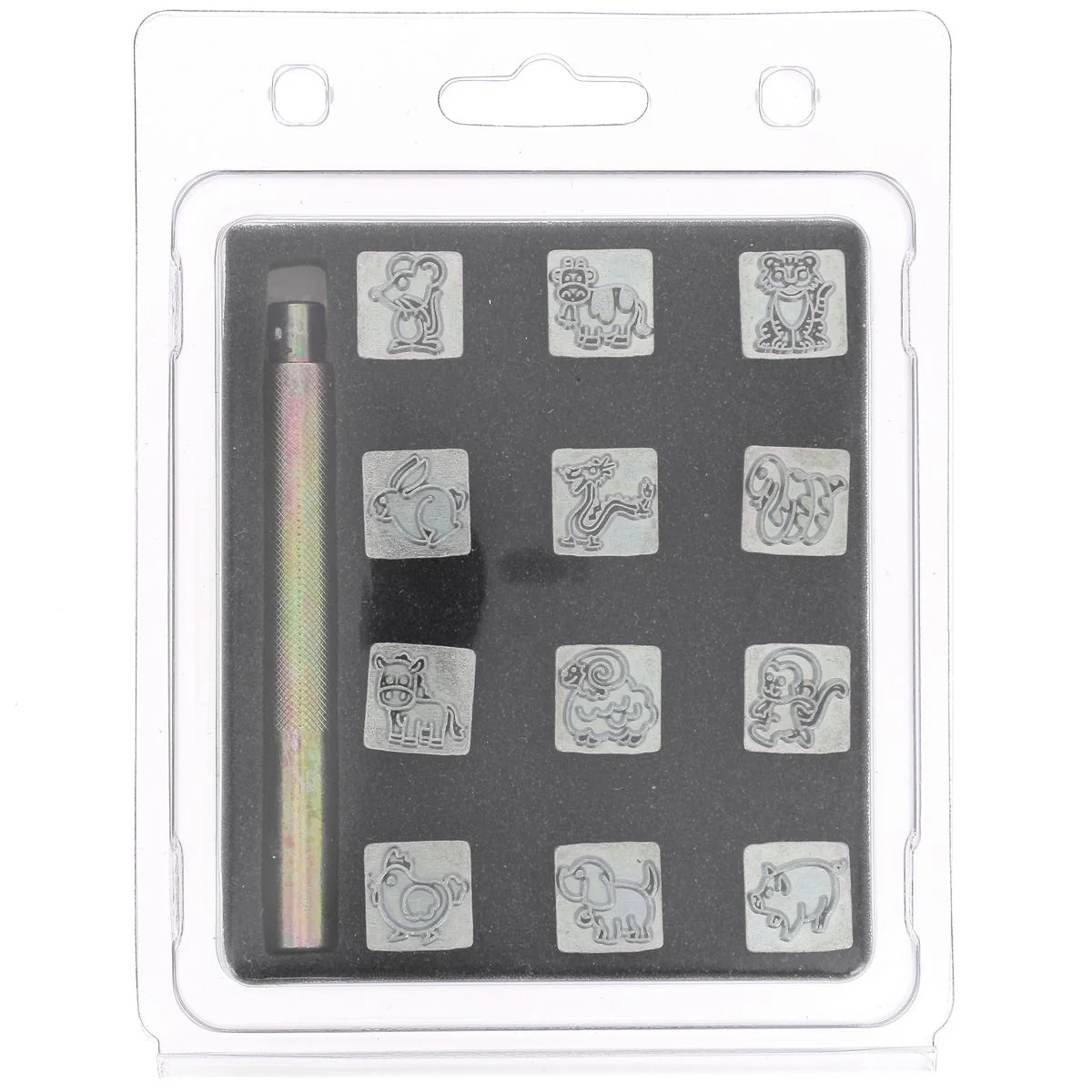 Jeu de 12 matoirs animaux - 1,5 cm - 88552-00 - Image 3