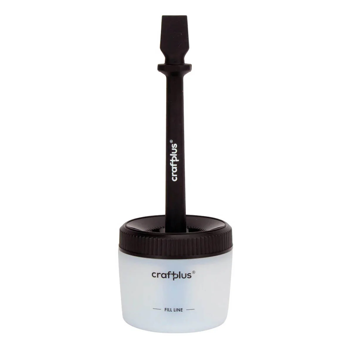 Jeu de pinceaux pour colle et son pot en silicone - Craftplus 3402-00 - Image 3