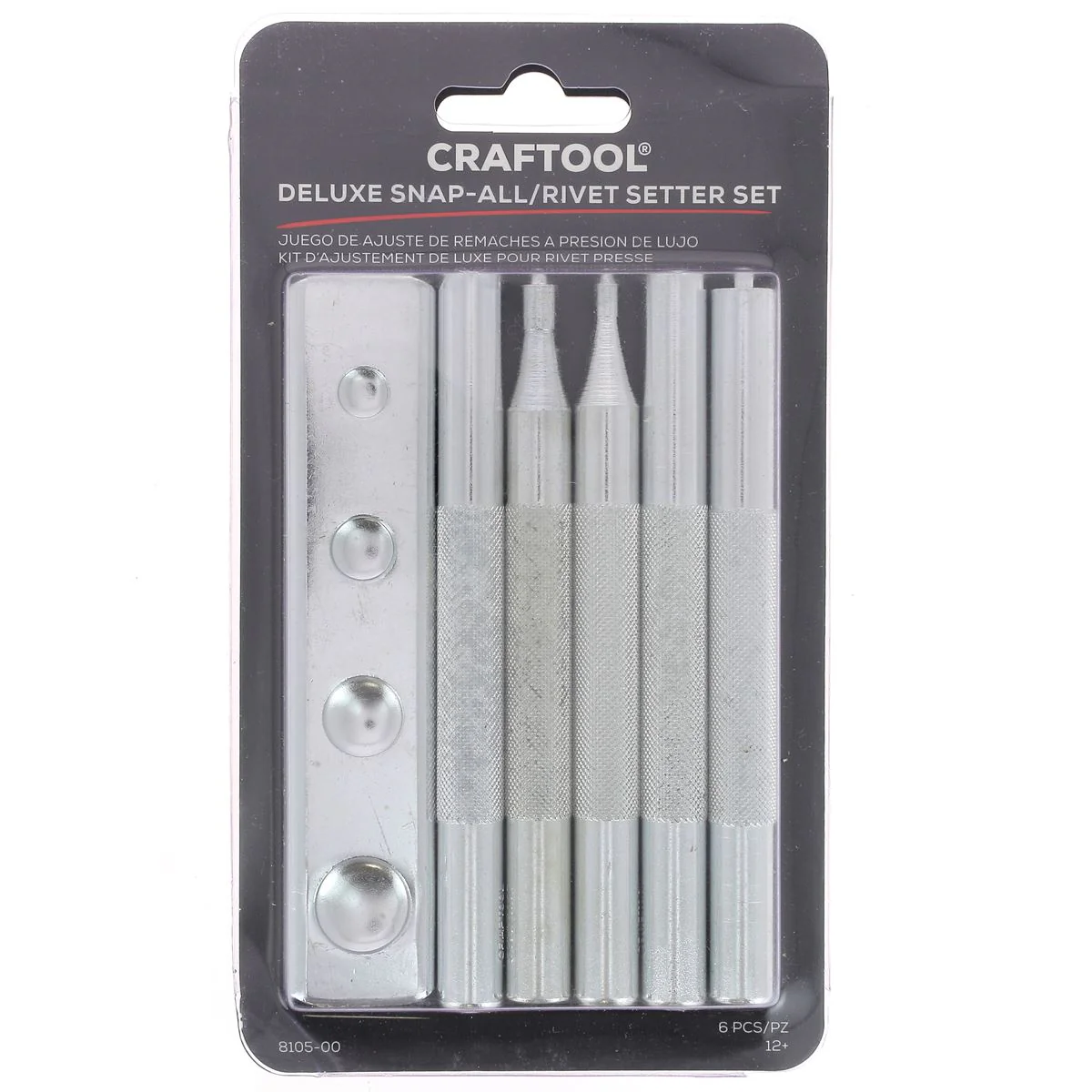 Jeu d'outils de pose pour boutons pressions et rivets - Tandy Leather 8105-00 - Image 5