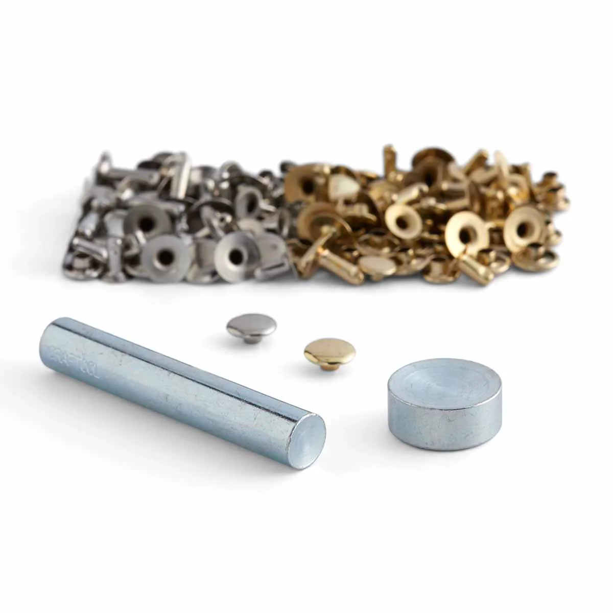 Kit de 60 rivets en acier et outils de pose - T3, T4 et T4 LONG - Tandy Leather - Image 2
