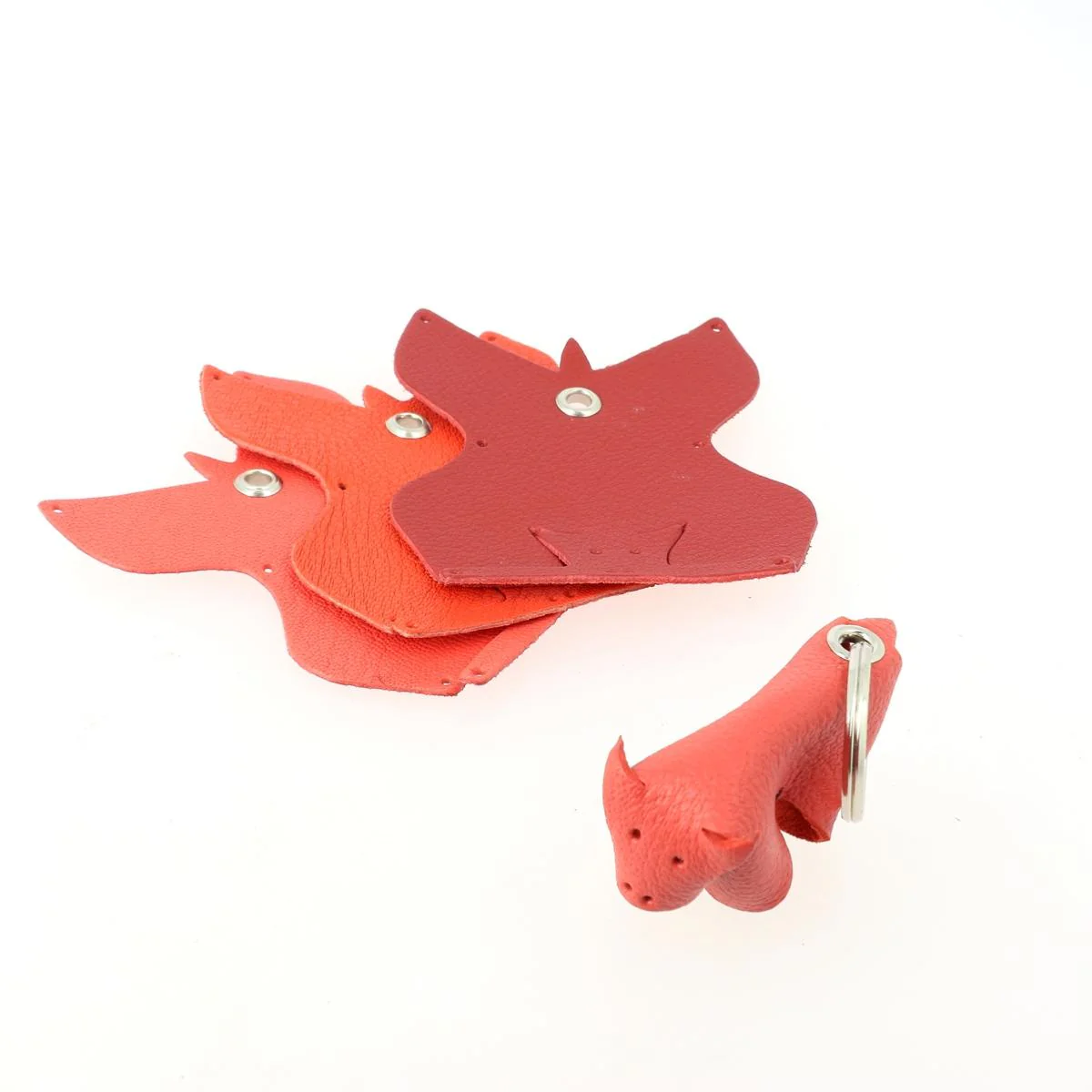 Kit BUFFLE porte-clés en cuir à monter soi-même - Image 5