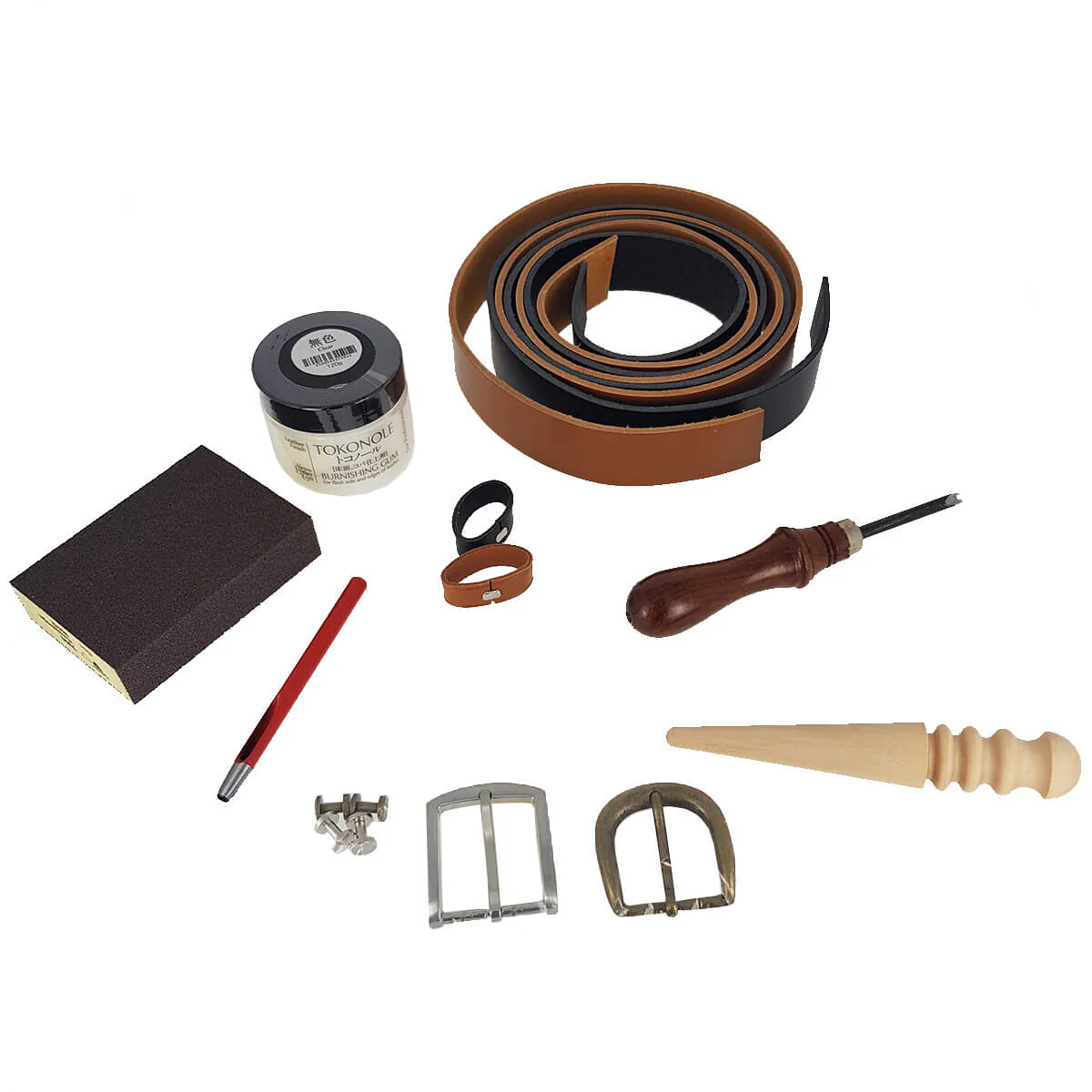 Kit DIY - Ceinture en cuir sans couture - Image 6