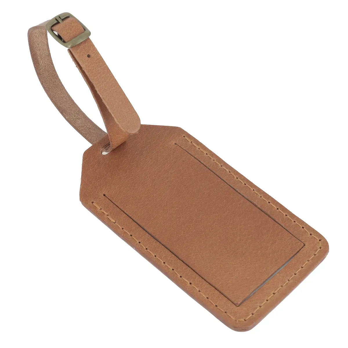 Kit DIY - Porte étiquette de bagage en cuir de croupon tannage végétal - Image 11