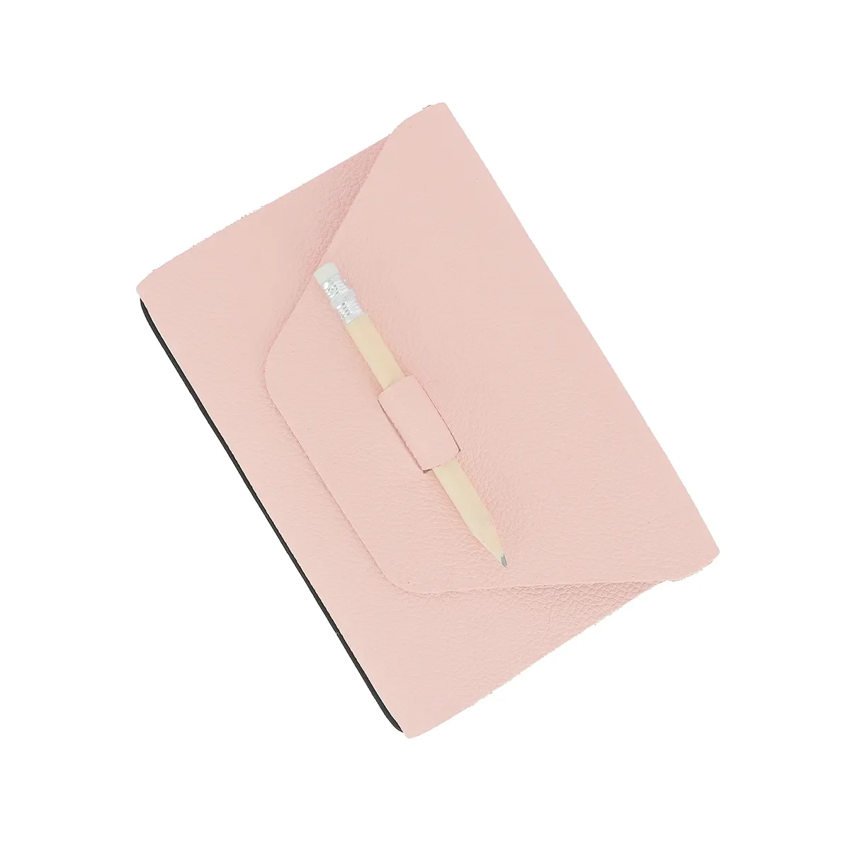 Kit DIY Protège carnet en cuir OCÉAN A6 - ROSE CLAIR R18