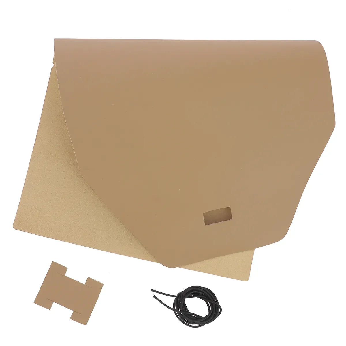 Kit DIY Protège carnet en cuir SATINATO A5 - CAFÉ AU LAIT K41 - Image 2