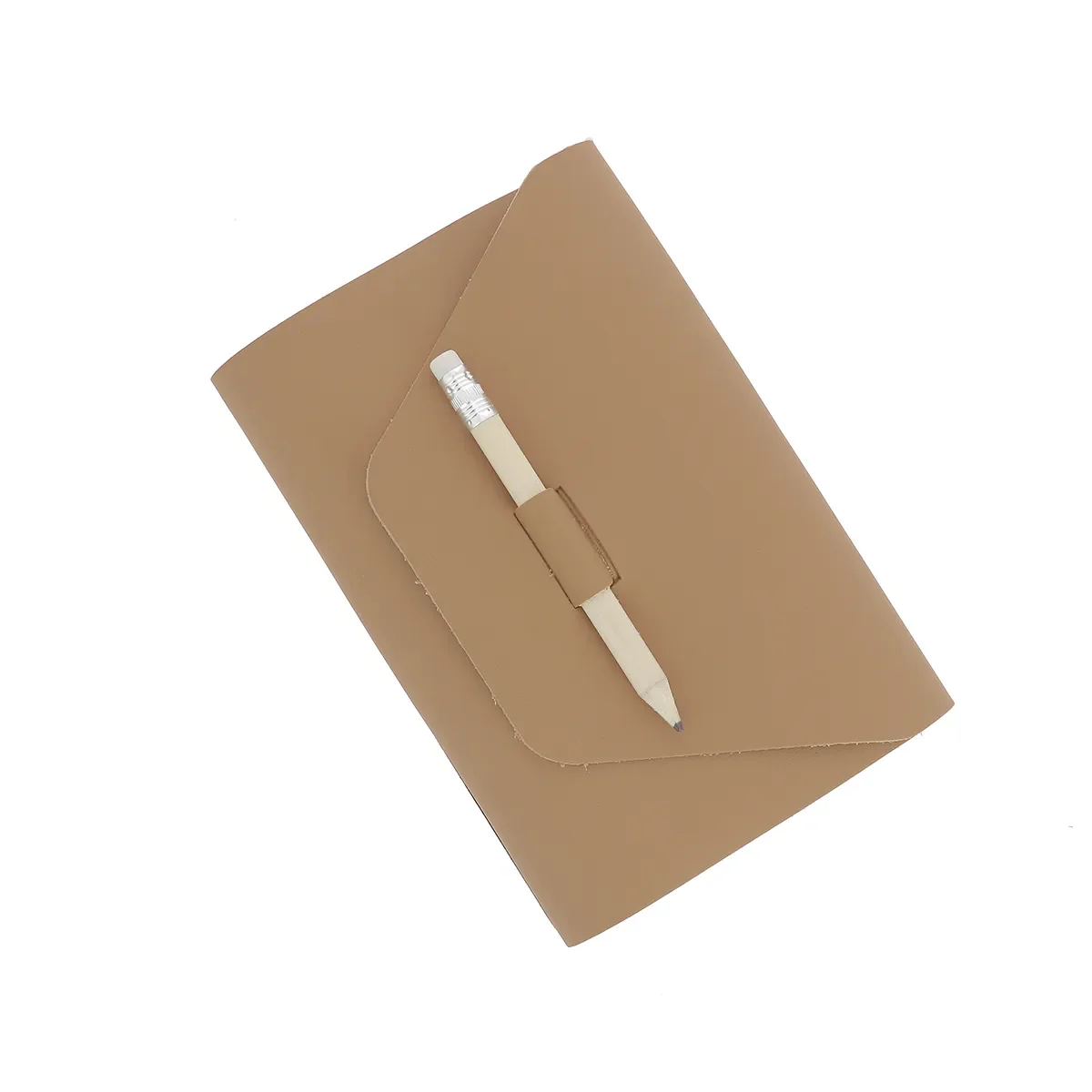Kit DIY Protège carnet en cuir SATINATO A6 - CAFÉ AU LAIT K41