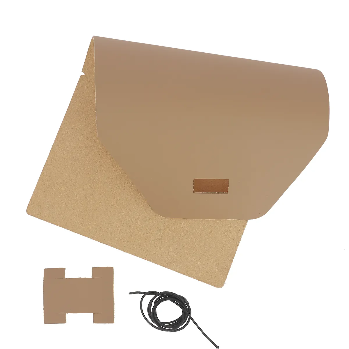 Kit DIY Protège carnet en cuir SATINATO A6 - CAFÉ AU LAIT K41 - Image 2