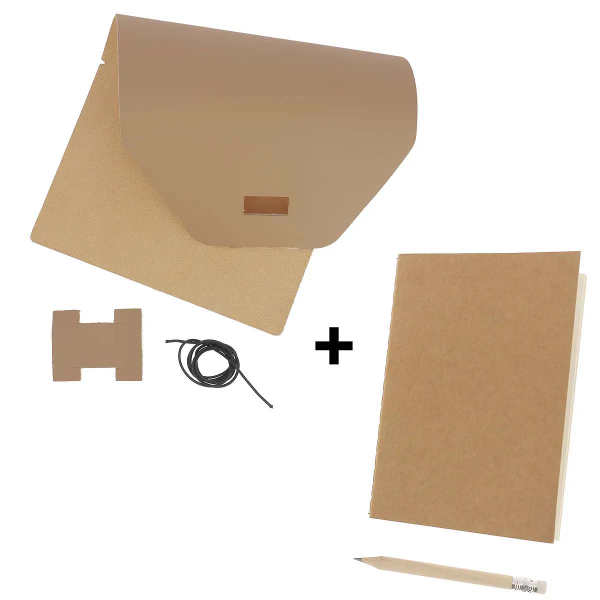 Kit DIY Protège carnet en cuir SATINATO A6 - CAFÉ AU LAIT K41 - Image 5