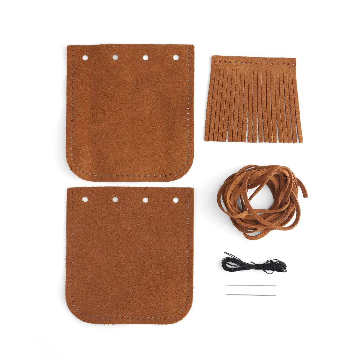 Kit de fabrication DIY - Sac indien à franges en cuir - Tandy Leather - 4190-00 - Image 2