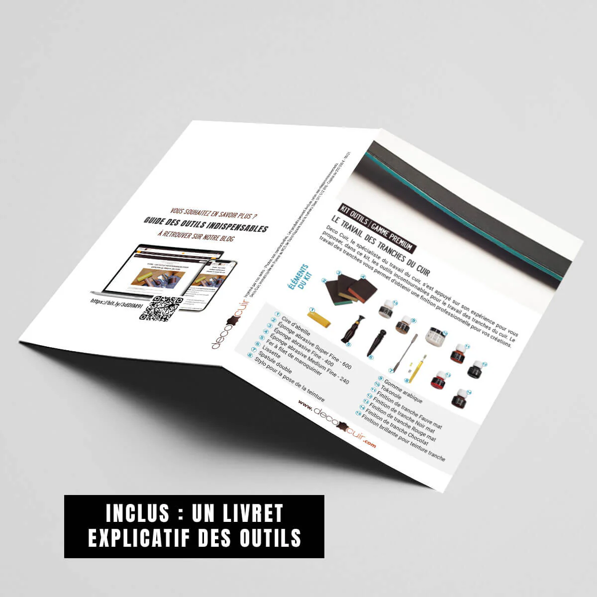 Kit outils pour le travail des tranches - Deco Cuir - Image 5
