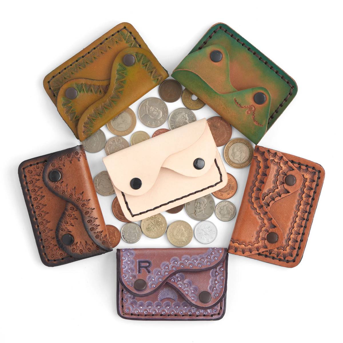 Kit pour porte-monnaie double poche - 44102 - Image 3