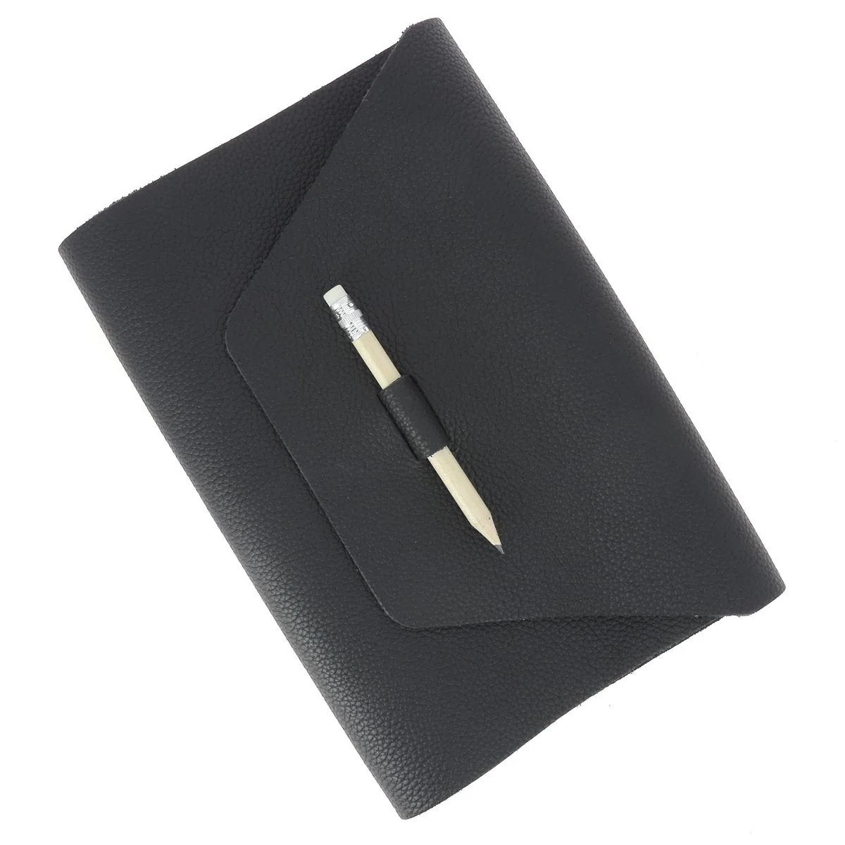 Kit DIY ProtĂšge carnet en cuir PLAYA A5 - NOIR R19