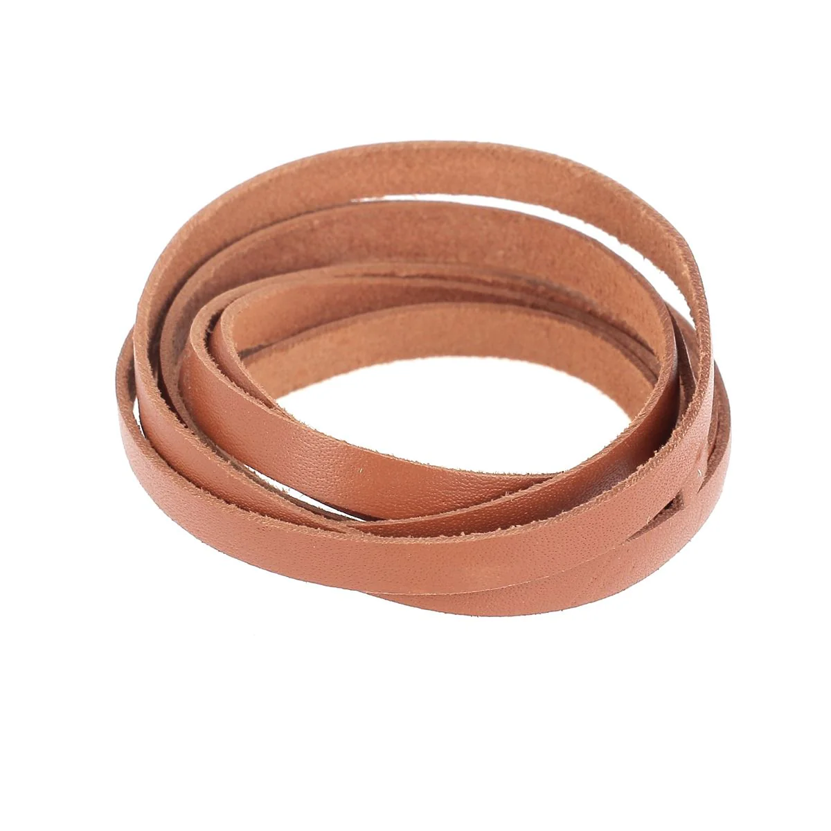 Lacet en cuir de Kangourou pigmenté Plat - Largeur 3mm - 1 mètre - Tandy Leather 5170 - Image 5