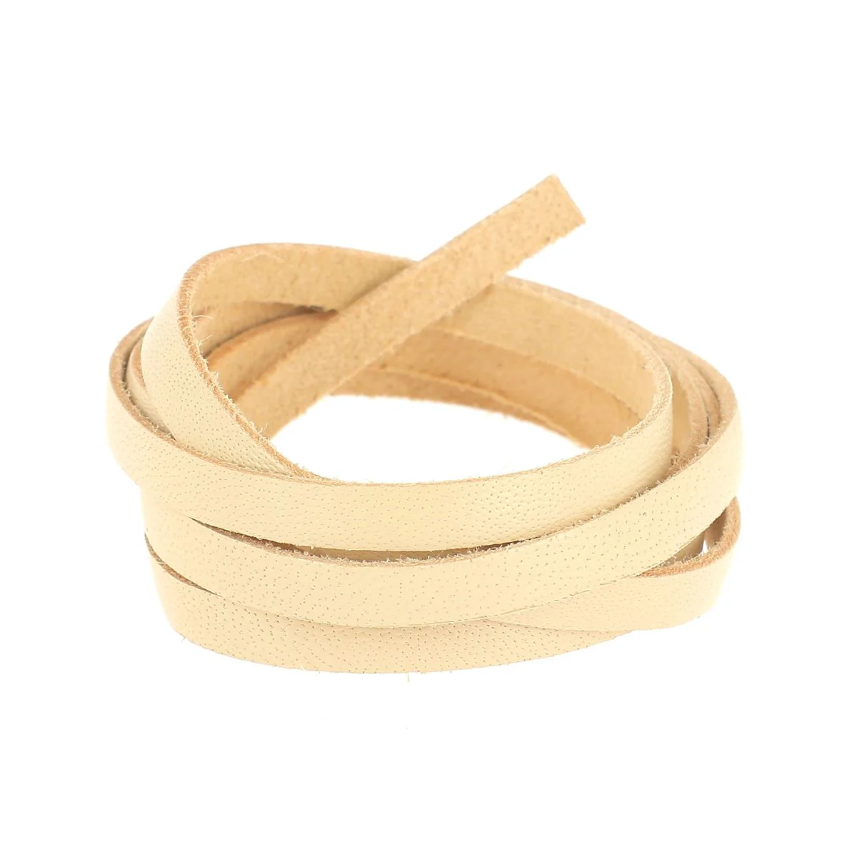 Lacet en cuir de Kangourou pigmenté Plat - Largeur 3mm - 1 mètre - Tandy Leather 5170 - Image 6