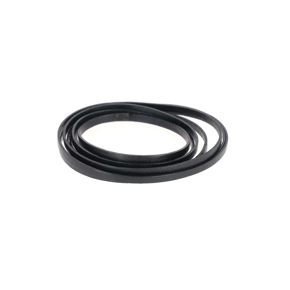 Lacet en cuir pigmenté Plat - Largeur 3mm - Image 15