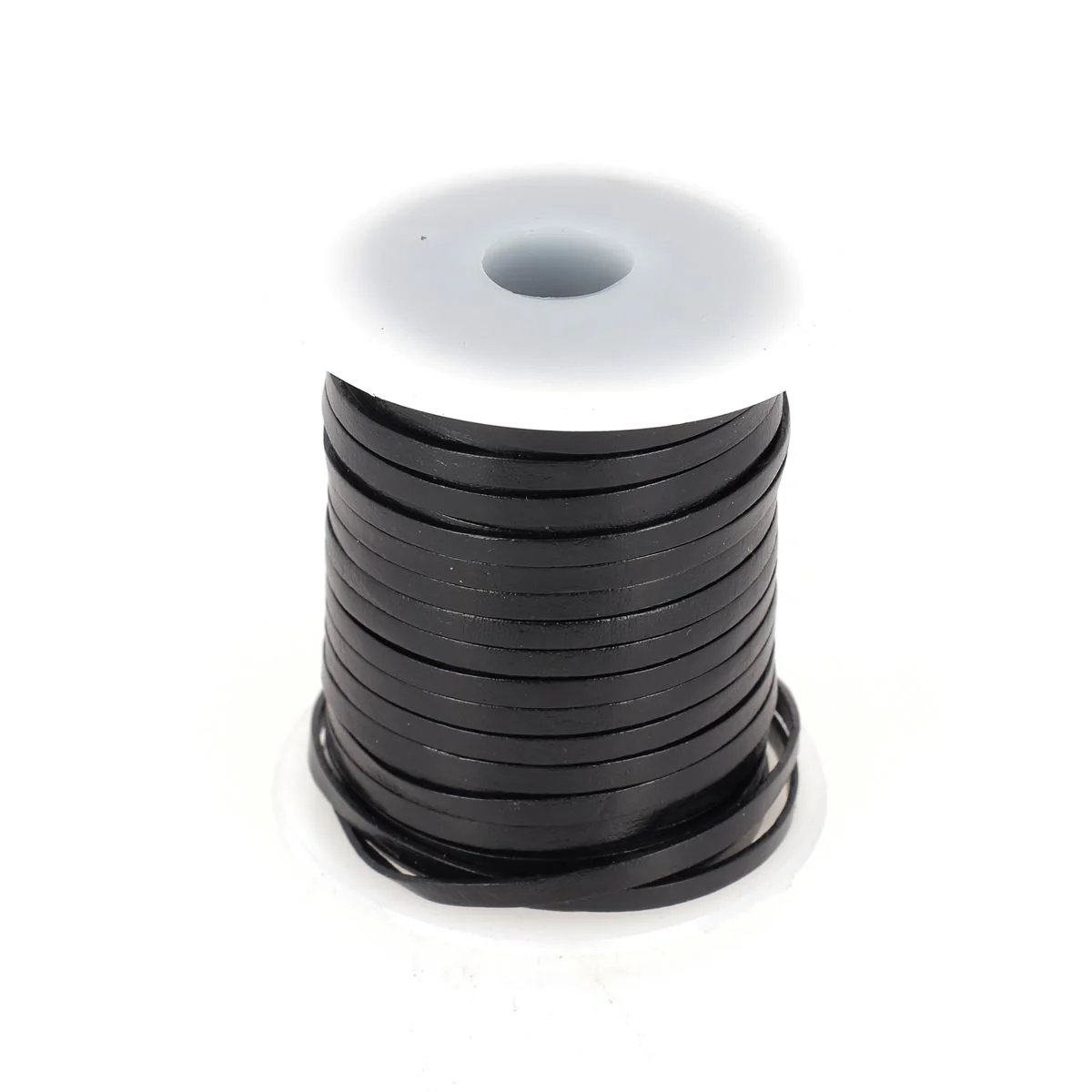 Lacet en cuir pigmenté Plat - Largeur 3mm - Image 16