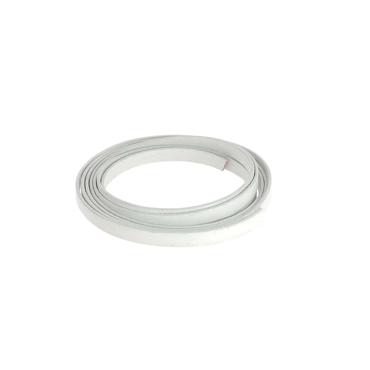 Lacet en cuir pigmenté Plat - Largeur 5mm - Image 5
