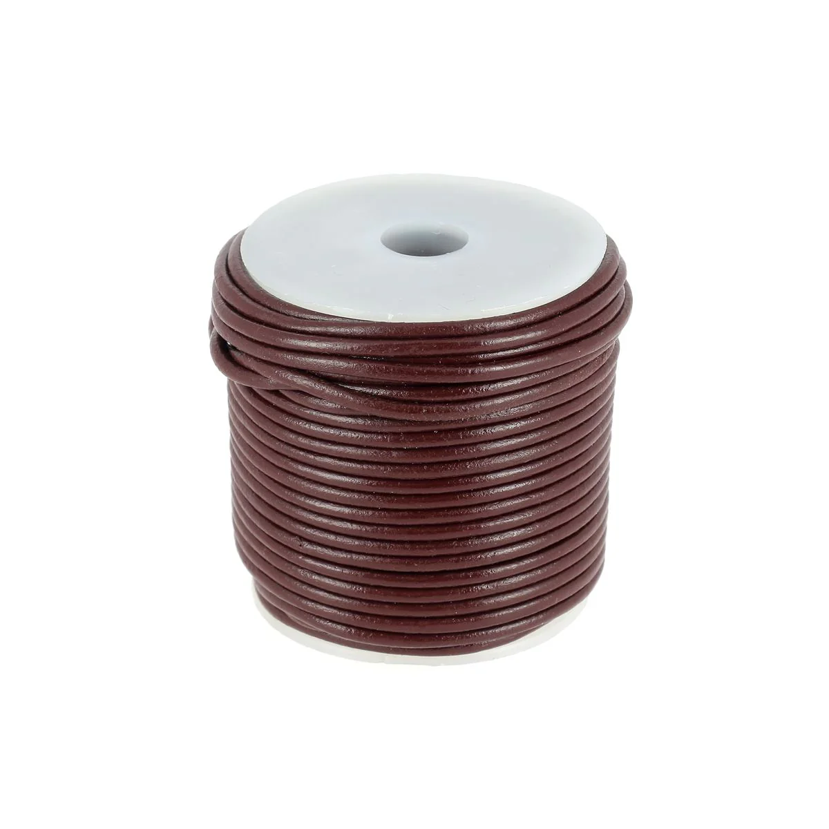 Lacet en cuir pigmenté Rond - Diamètre 2.5mm - Image 3