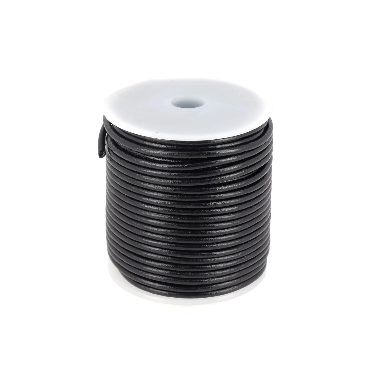 Lacet en cuir pigmenté Rond - Diamètre 2.5mm - Image 4
