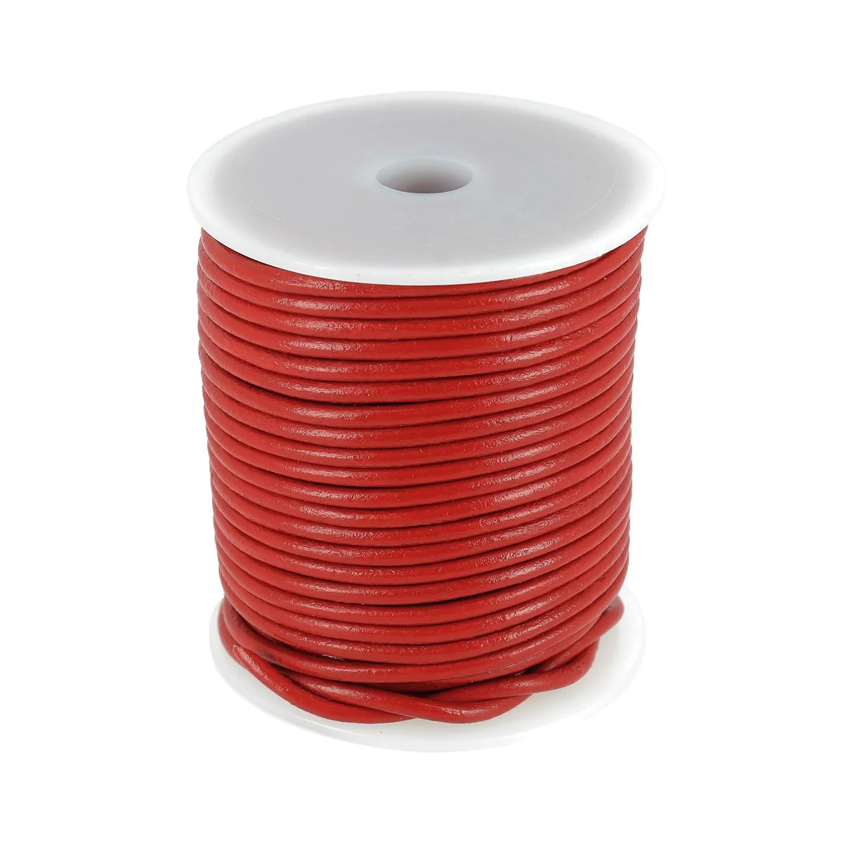 Lacet en cuir pigmenté Rond - Diamètre 3mm - Image 6