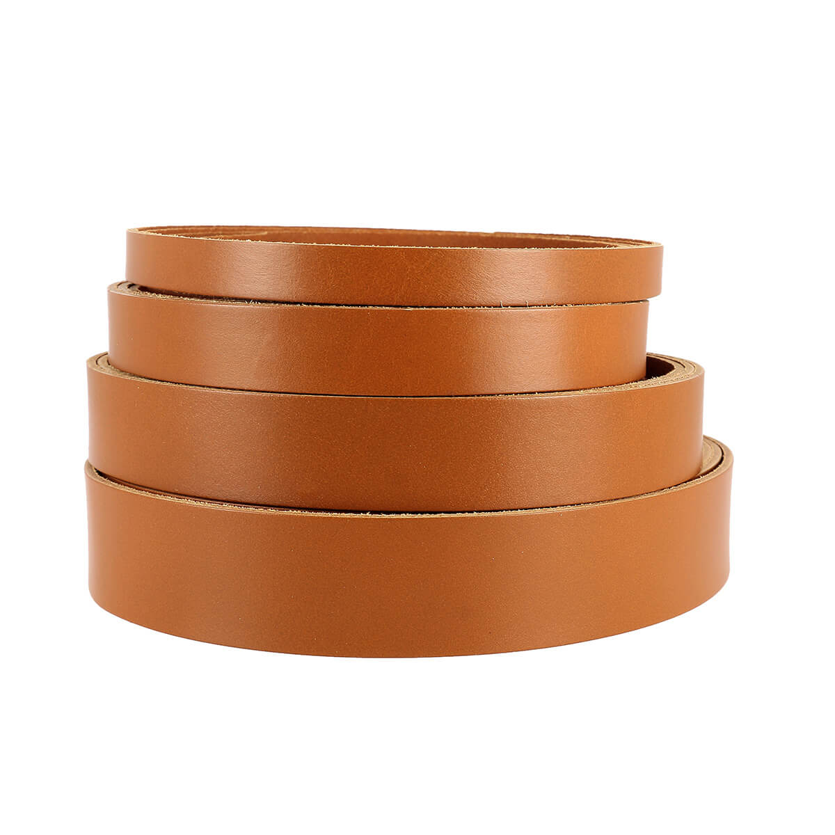 Lanière en cuir de collet tannage végétal - LONDON FAUVE - Ép 1,9mm - Image 3