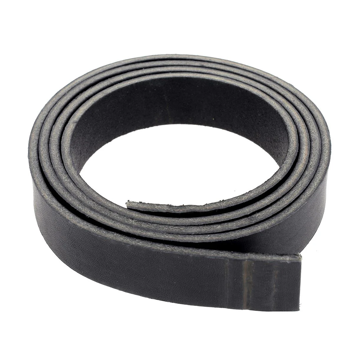 Lanière en cuir de croupon pré-étiré BOYOMA - Radermecker - 28mm - NOIR - Ép 5,3mm - Image 5