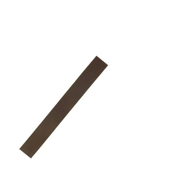 Sangle en cuir tannage végétal - CHOCOLAT - Ép 1.9mm - Image 3