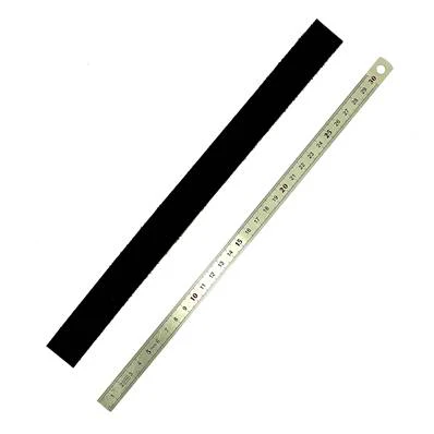 Sangle en cuir tannage végétal - NOIR - Ép 1.9mm - Image 14