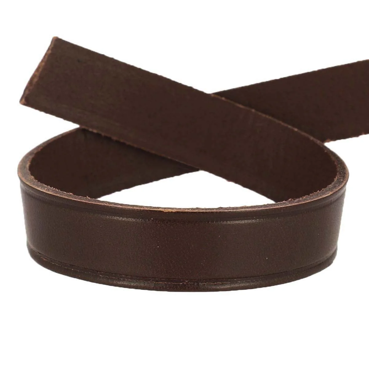 Lanière pour passant de ceinture en cuir tannage végétal 30cm - Image 2