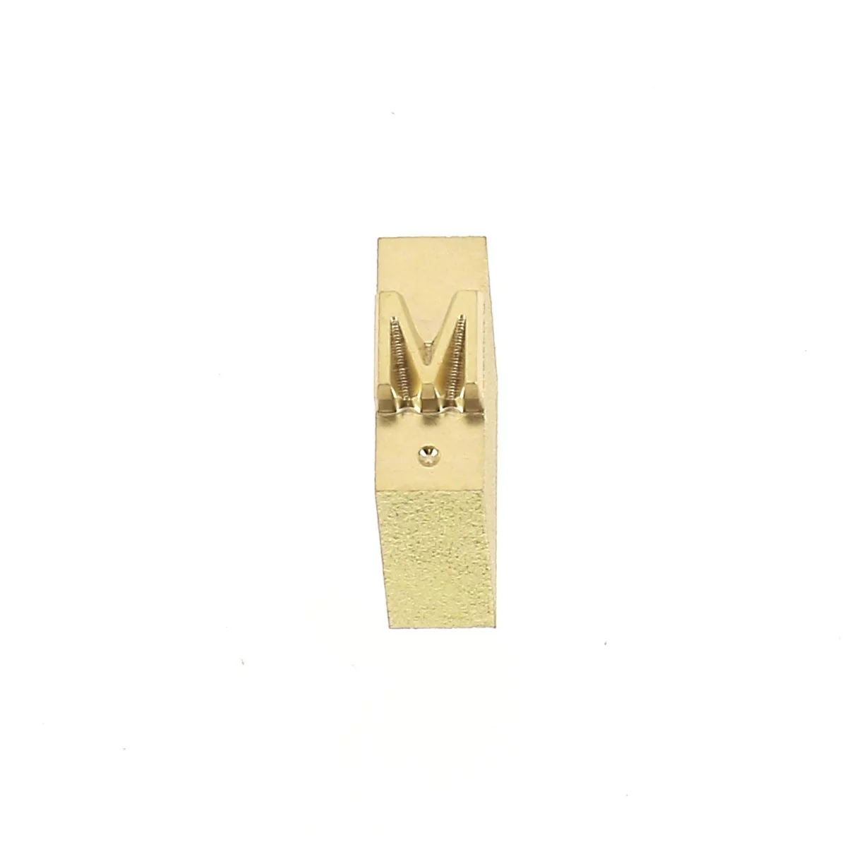 Lettre majuscule en laiton Arial taille 4mm - Deco Cuir - Image 15